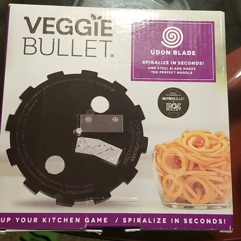 Veggie bullet attachment